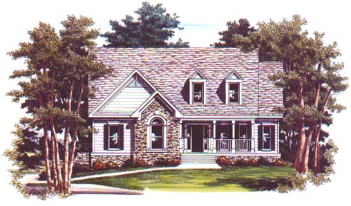 Rendering of Kingsley at Virginia Ridge near Smith Mountain Lake and Roanoke Virginia.